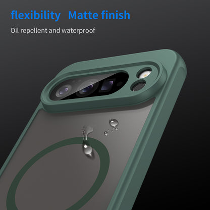 Husa MagSafe pentru Google Pixel 10 Pro XL, Techsuit, HaloFrost II, Verde
