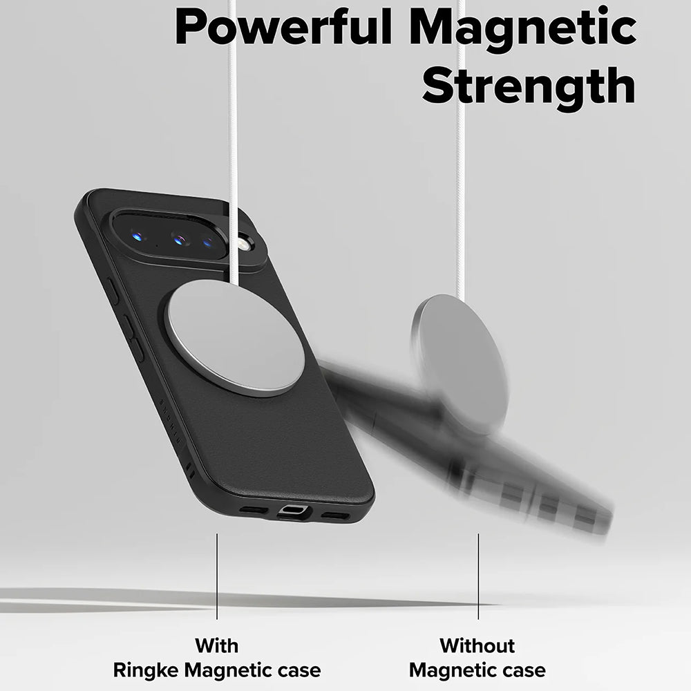 Husa MagSafe pentru Google Pixel 10, Ringke, Onyx, Neagra