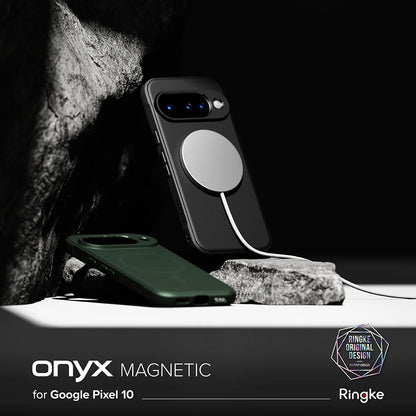 Husa MagSafe pentru Google Pixel 10, Ringke, Onyx, Neagra