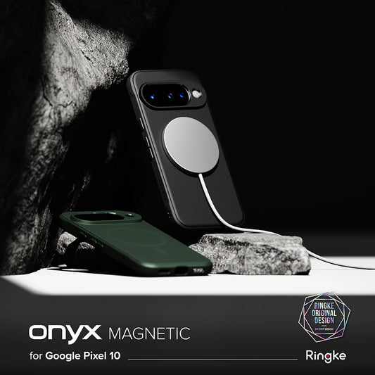 Husa MagSafe pentru Google Pixel 10, Ringke, Onyx, Neagra