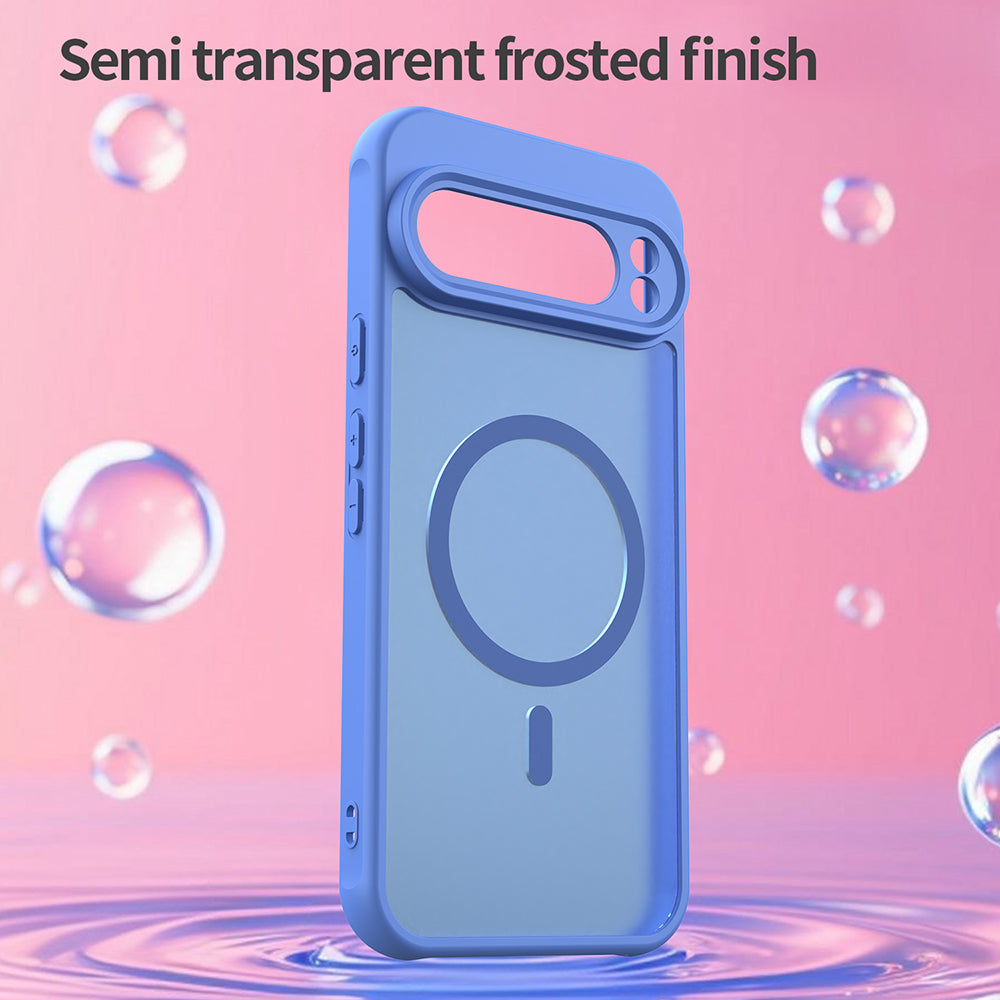 Husa MagSafe pentru Google Pixel 10, Techsuit, HaloFrost II, Albastra