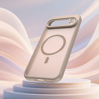 Husa MagSafe pentru Google Pixel 10, Techsuit, HaloFrost II, Aurie