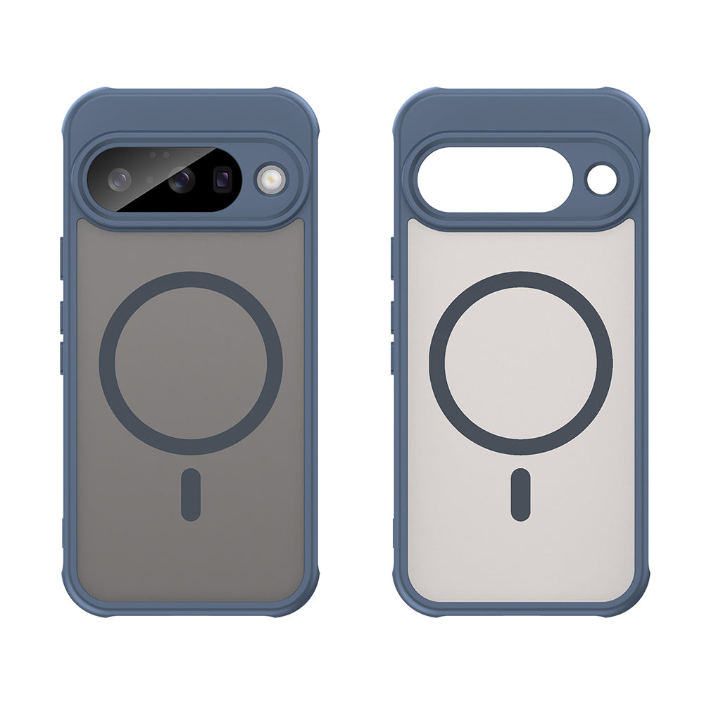 Husa MagSafe pentru Google Pixel 10, Techsuit, HaloFrost II, Bleumarin