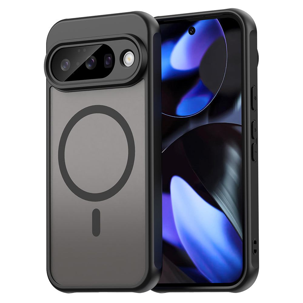 Husa MagSafe pentru Google Pixel 10, Techsuit, HaloFrost II, Neagra