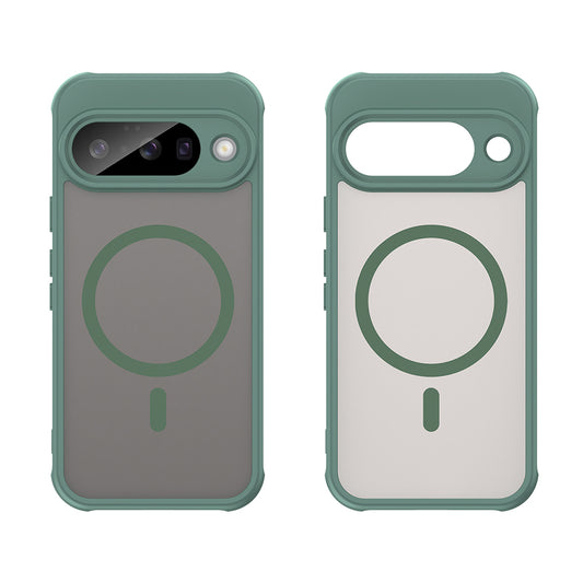 Husa MagSafe pentru Google Pixel 10, Techsuit, HaloFrost II, Verde
