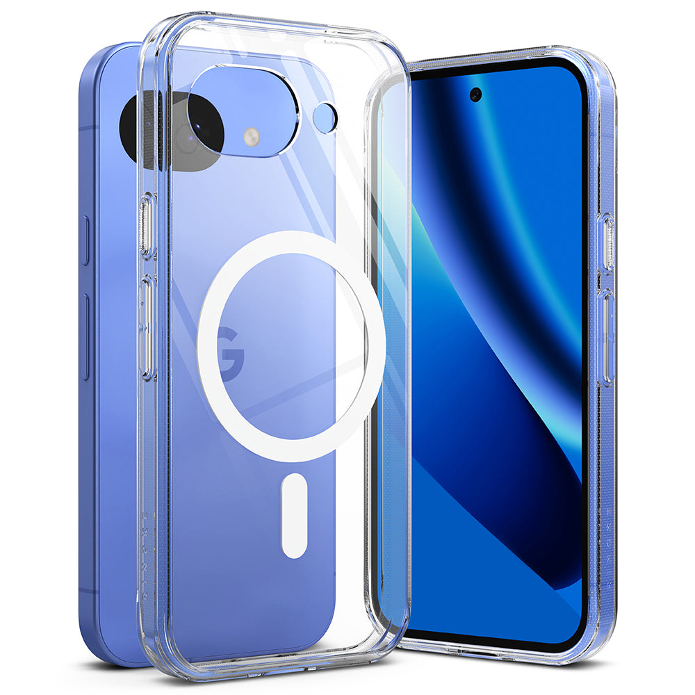 Husa MagSafe pentru Google Pixel 10a, Ringke, Fusion, Transparenta