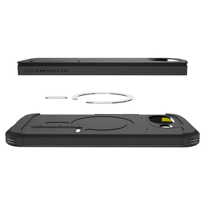 Husa MagSafe pentru Google Pixel 10a, Spigen, Tough Armor, Neagra ACS11280