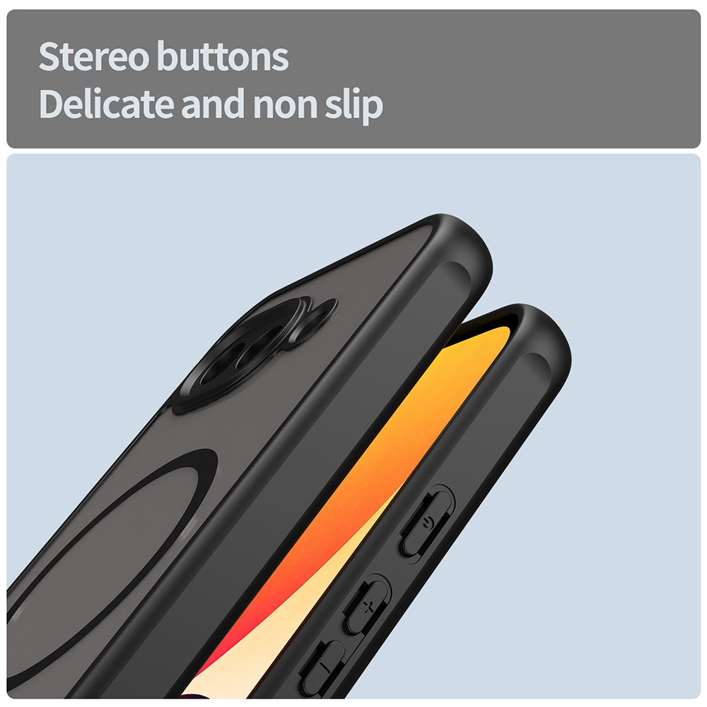 Husa MagSafe pentru Google Pixel 10a, Techsuit, HaloFrost II, Neagra