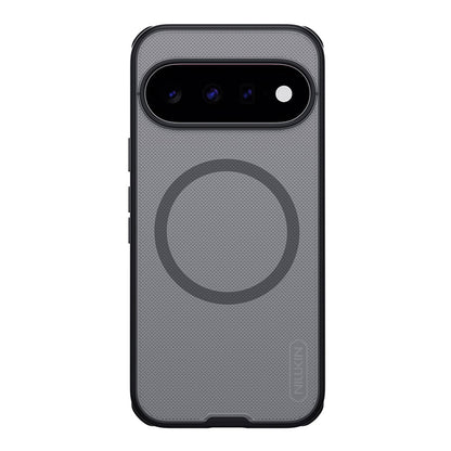 Husa MagSafe pentru Google Pixel 11, Nillkin, Super Shield Pro, Neagra Transparenta Satinata