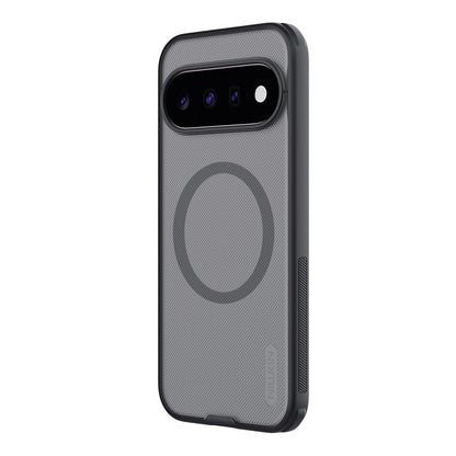 Husa MagSafe pentru Google Pixel 11, Nillkin, Super Shield Pro, Neagra Transparenta Satinata