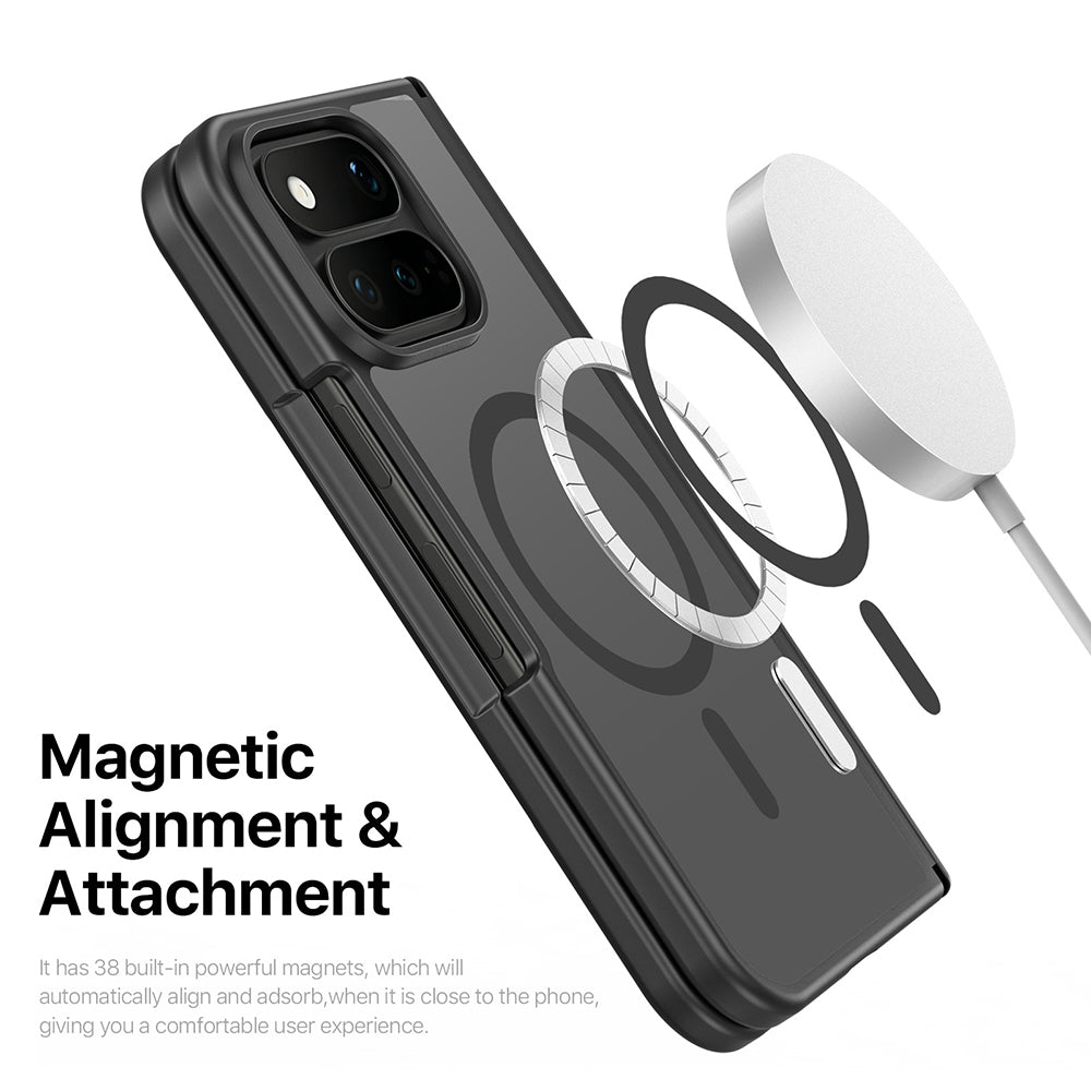 Husa MagSafe pentru Google Pixel 11 Pro Fold, DUX DUCIS, Yind, Gri