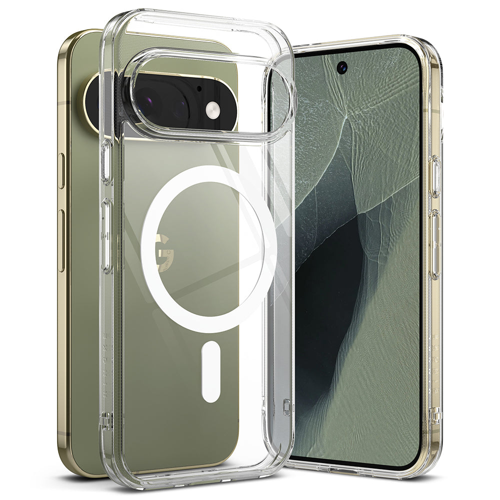 Husa MagSafe pentru Google Pixel 11 Pro, Ringke, Fusion, Transparenta