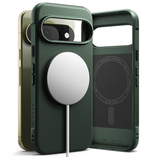 Husa MagSafe pentru Google Pixel 11 Pro, Ringke, Onyx, Verde Inchis