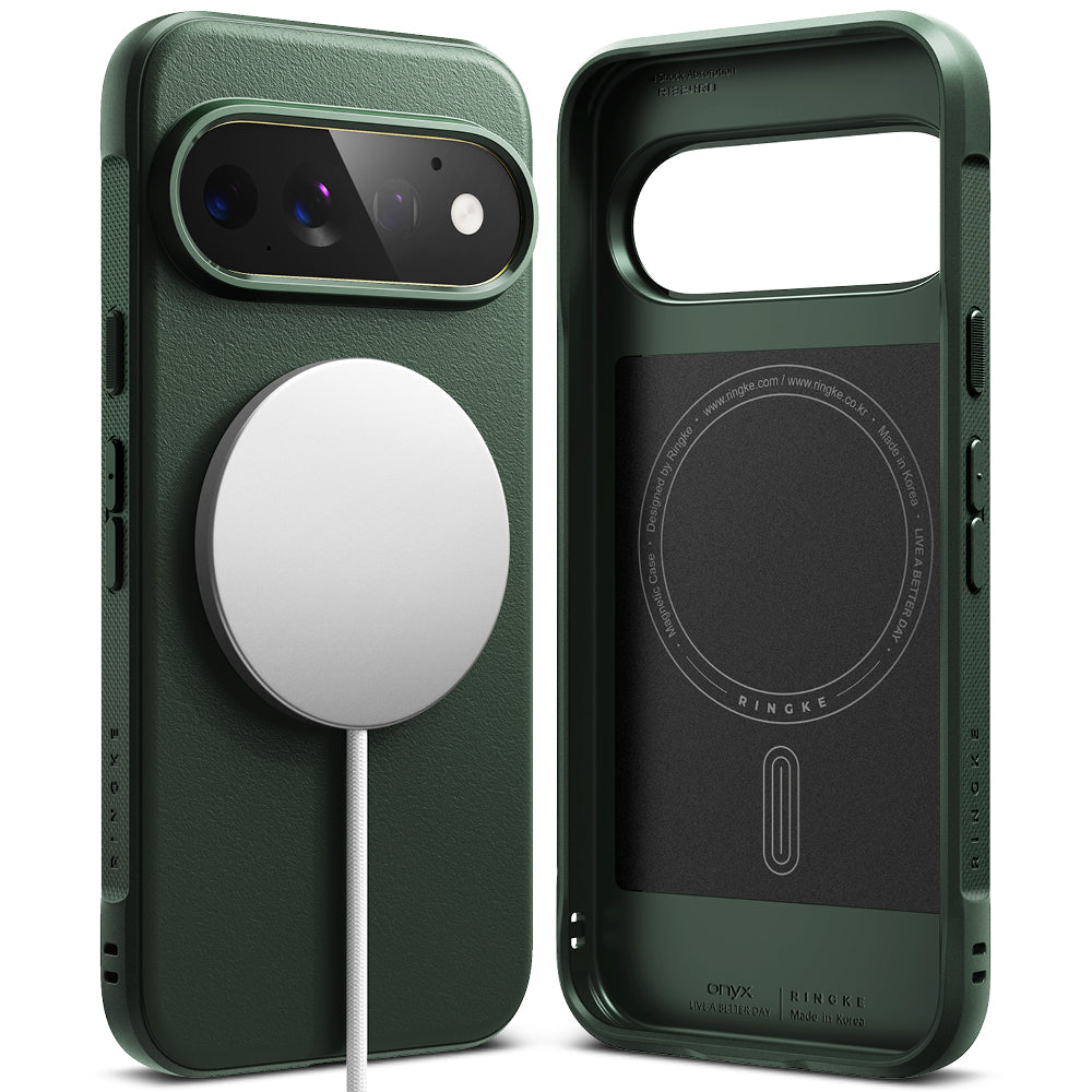 Husa MagSafe pentru Google Pixel 11 Pro, Ringke, Onyx, Verde Inchis