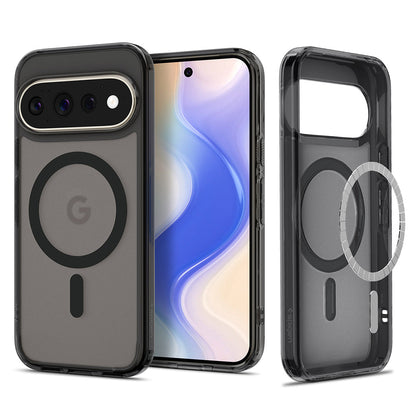 Husa MagSafe pentru Google Pixel 11 Pro, Spigen, Ultra Hybrid, Neagra Satinata ACS11432