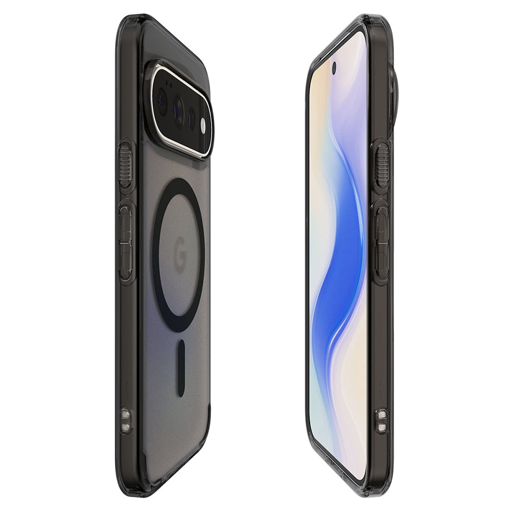 Husa MagSafe pentru Google Pixel 11 Pro, Spigen, Ultra Hybrid, Neagra Satinata ACS11432