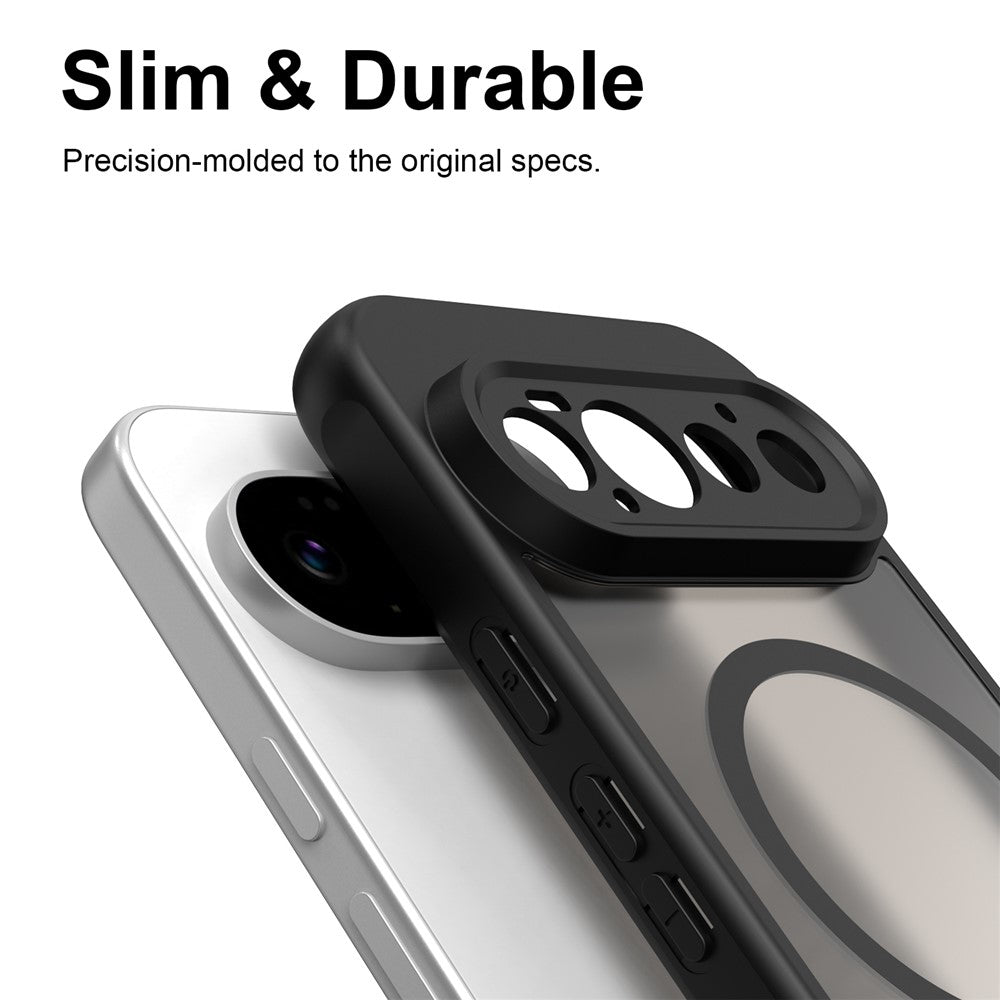 Husa MagSafe pentru Google Pixel 11 Pro, Techsuit, HaloFrost II, Roz