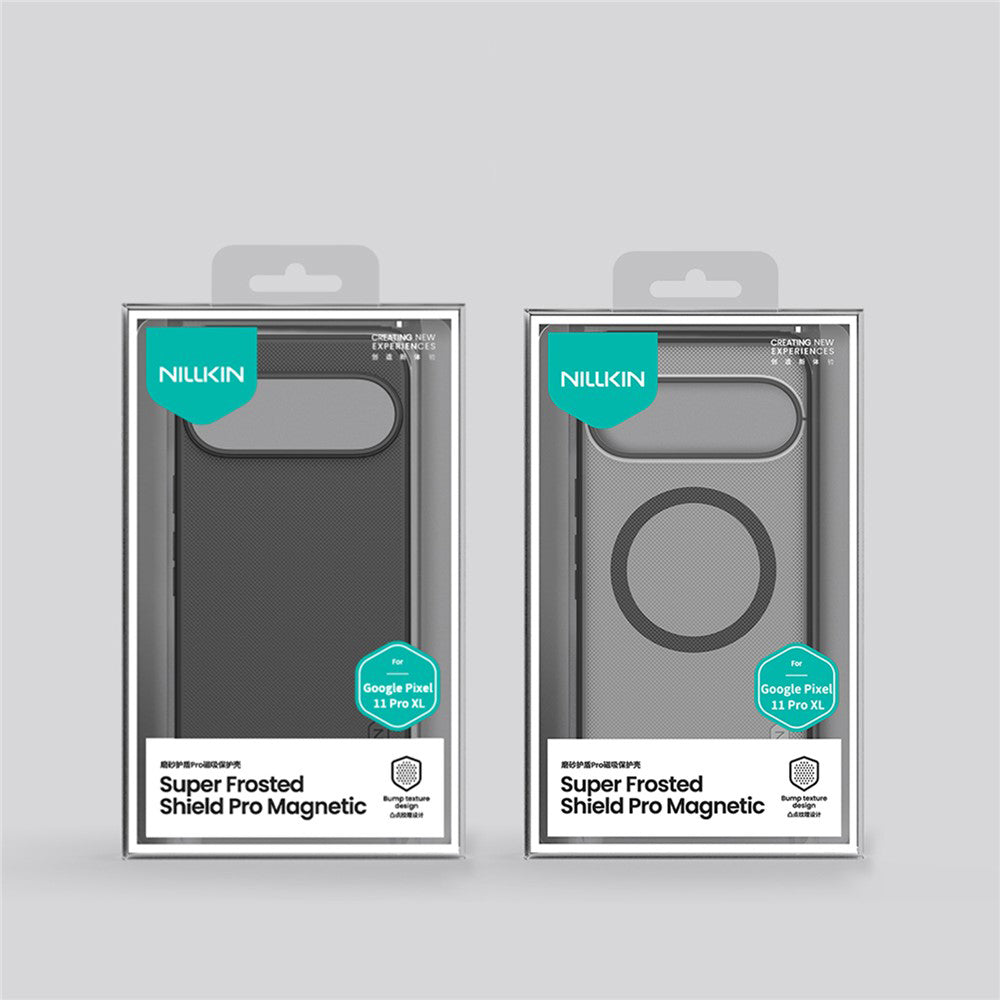 Husa MagSafe pentru Google Pixel 11 Pro XL, Nillkin, Super Shield Pro, Neagra Satinata
