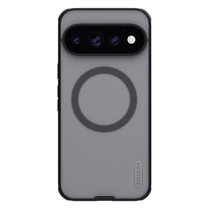 Husa MagSafe pentru Google Pixel 11 Pro XL, Nillkin, Super Shield Pro, Neagra Transparenta Satinata