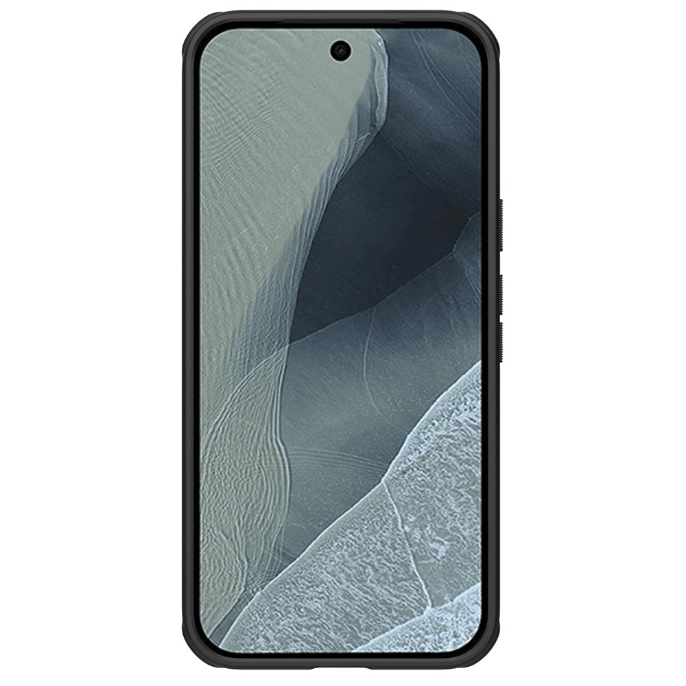 Husa MagSafe pentru Google Pixel 11 Pro XL, Nillkin, Super Shield Pro, Neagra Transparenta Satinata
