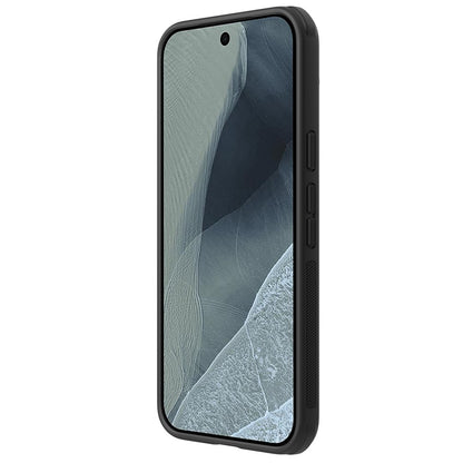 Husa MagSafe pentru Google Pixel 11 Pro XL, Nillkin, Super Shield Pro, Neagra Transparenta Satinata