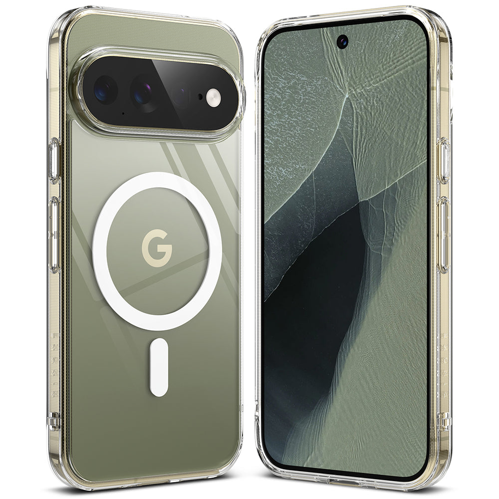 Husa MagSafe pentru Google Pixel 11 Pro XL, Ringke, Fusion, Transparenta