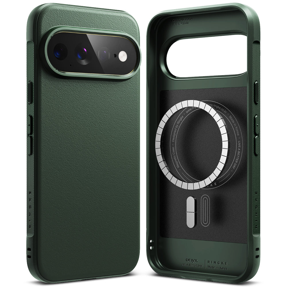 Husa MagSafe pentru Google Pixel 11 Pro XL, Ringke, Onyx, Verde Inchis