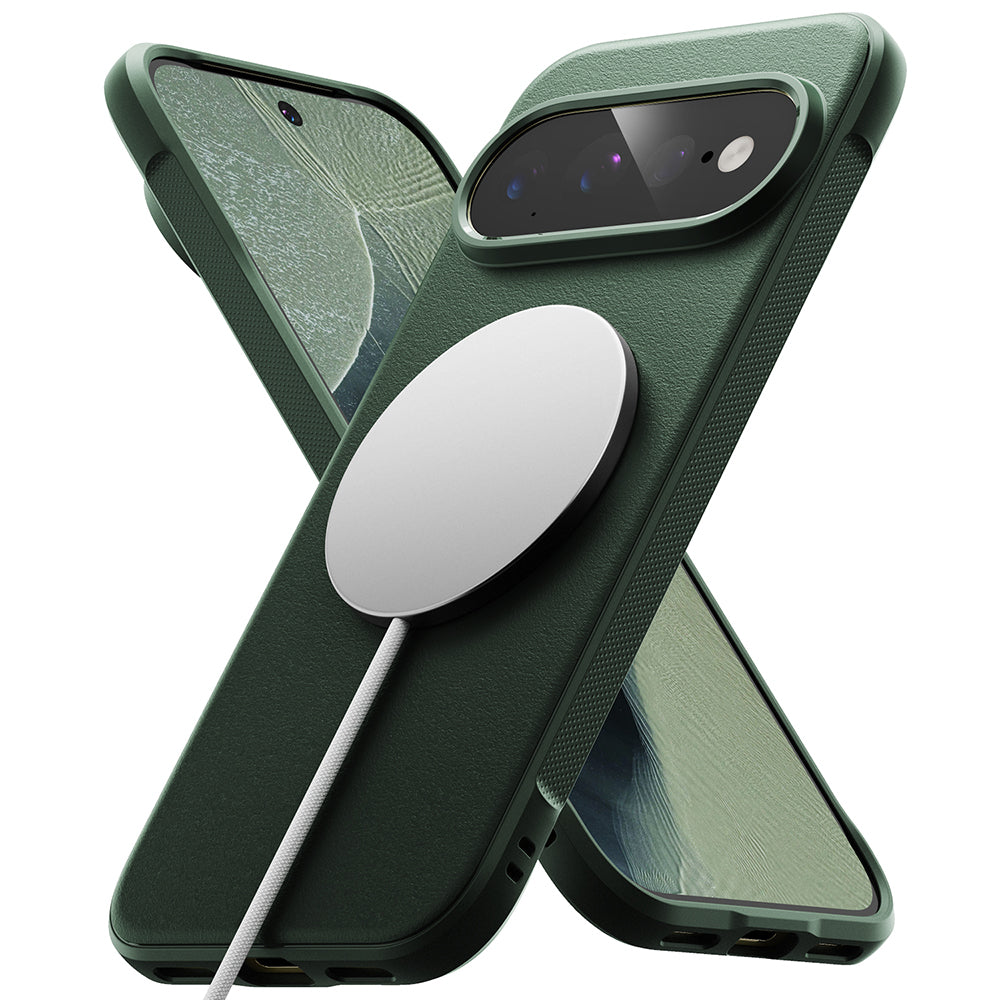 Husa MagSafe pentru Google Pixel 11 Pro XL, Ringke, Onyx, Verde Inchis