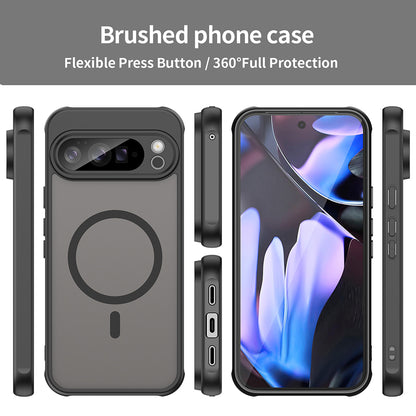Husa MagSafe pentru Google Pixel 11 Pro XL, Techsuit, HaloFrost II, Bleumarin