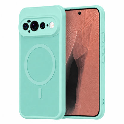 Husa MagSafe pentru Google Pixel 11 Pro XL, Techsuit, HaloFrost II, Verde Deschis