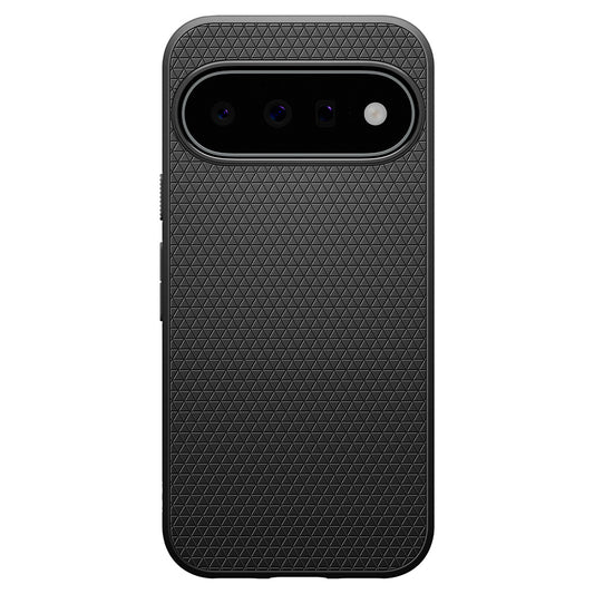 Husa MagSafe pentru Google Pixel 11, Spigen, Liquid Air, Neagra Mata ACS11439