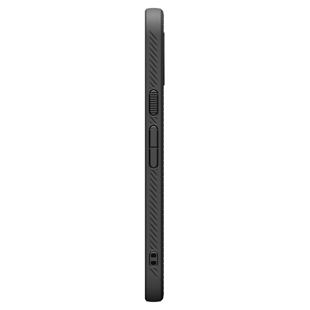 Husa MagSafe pentru Google Pixel 11, Spigen, Liquid Air, Neagra Mata ACS11439