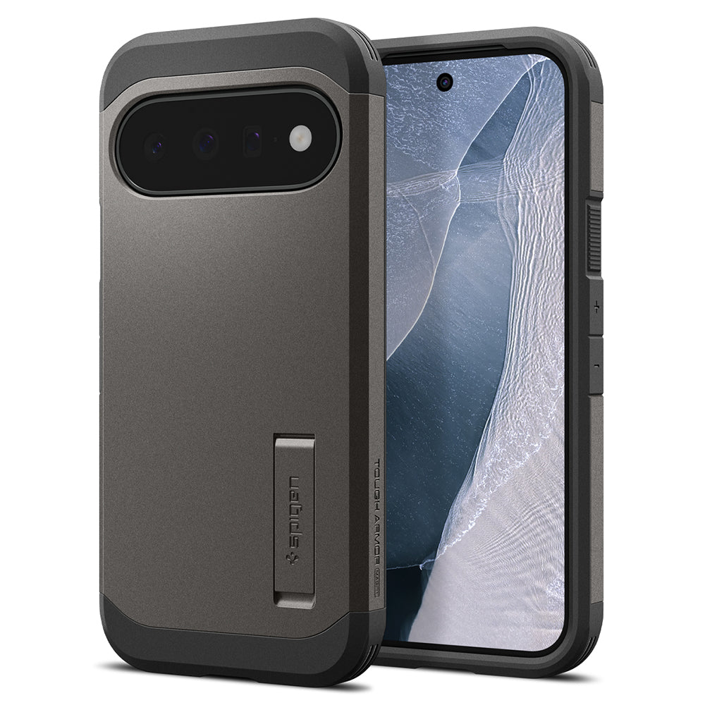 Husa MagSafe pentru Google Pixel 11, Spigen, Tough Armor, Gri ACS11855