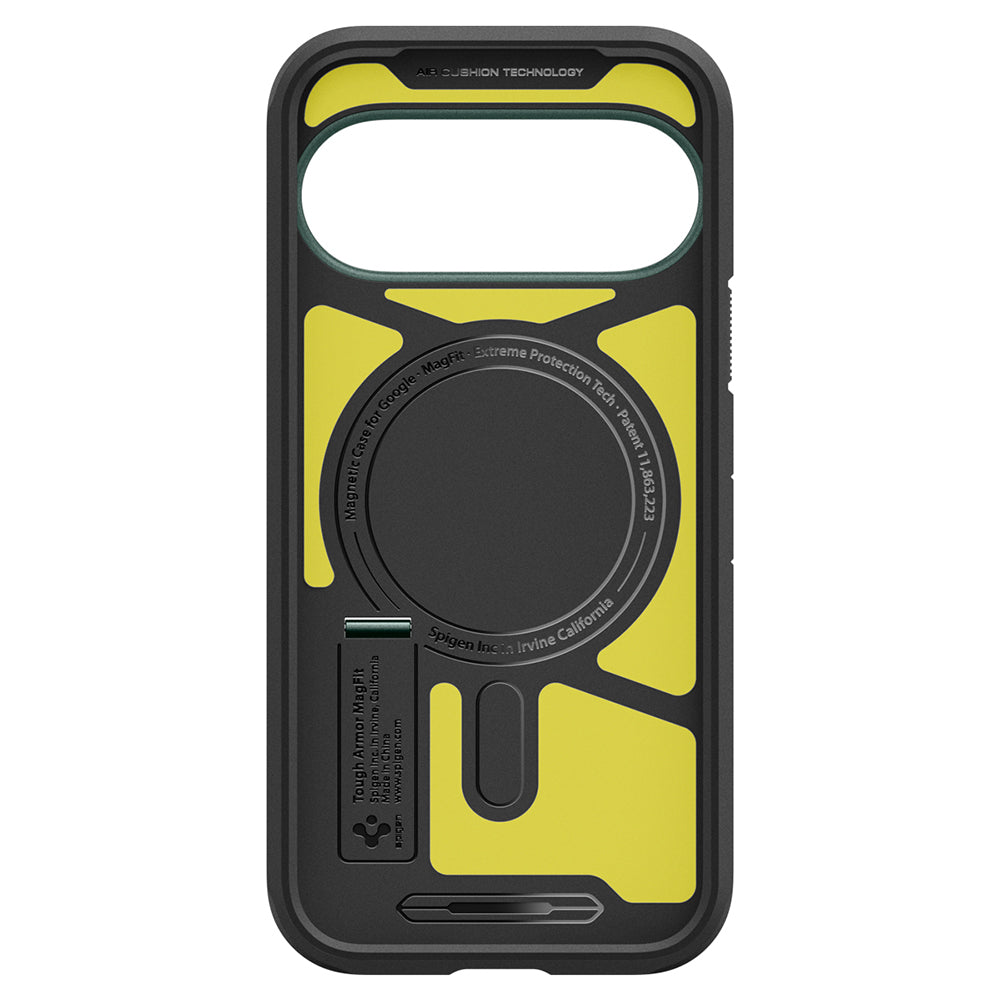 Husa MagSafe pentru Google Pixel 11, Spigen, Tough Armor, Verde ACS11854