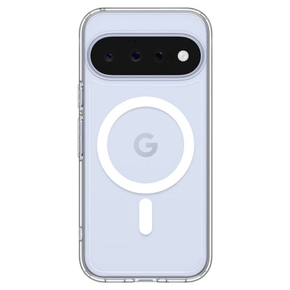 Husa MagSafe pentru Google Pixel 11, Spigen, Ultra Hybrid, Transparenta Alba ACS11441