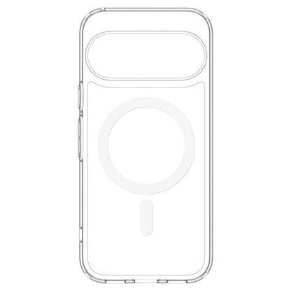Husa MagSafe pentru Google Pixel 11, Spigen, Ultra Hybrid, Transparenta Alba ACS11441