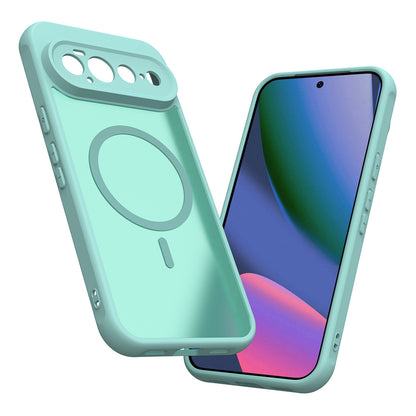 Husa MagSafe pentru Google Pixel 11, Techsuit, HaloFrost II, Verde Deschis