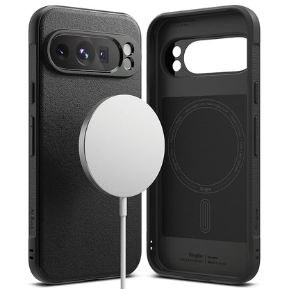 Husa MagSafe pentru Google Pixel 9 Pro, Ringke, Onyx, Neagra