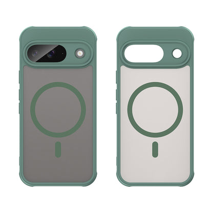 Husa MagSafe pentru Google Pixel 9, Techsuit, HaloFrost II, Verde