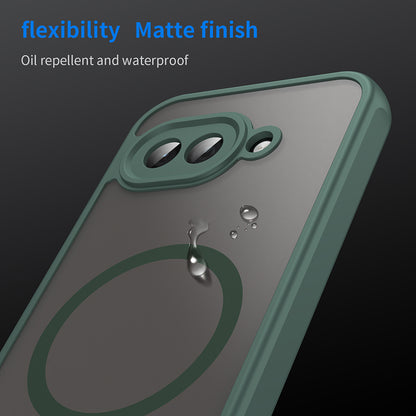 Husa MagSafe pentru Google Pixel 9a, Techsuit, HaloFrost II, Verde