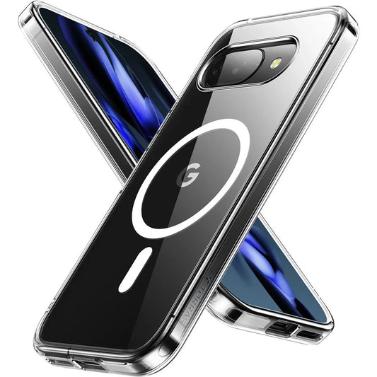 Husa MagSafe pentru Google Pixel 9a, Torras, Diamond, Transparenta