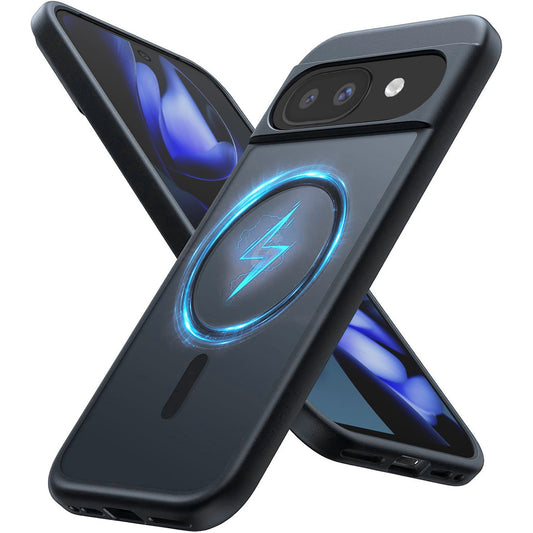 Husa MagSafe pentru Google Pixel 9a, Torras, Guardian, Neagra