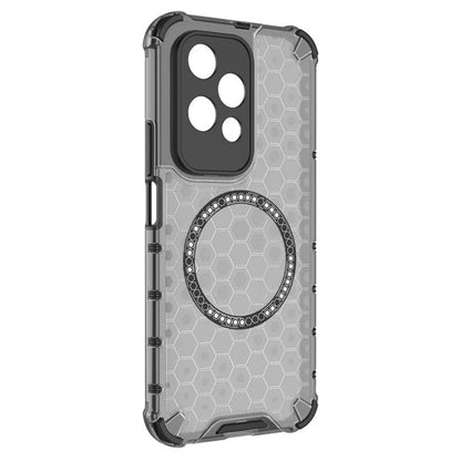 Husa MagSafe pentru Honor 200 Lite, Techsuit, HoneyComb Shield, Neagra