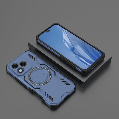 Husa MagSafe pentru Honor 400 Lite, Techsuit, ArmorMag, Albastra