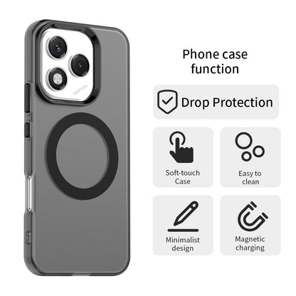 Husa MagSafe pentru Honor 400 Lite, Techsuit, CandyCase, Neagra