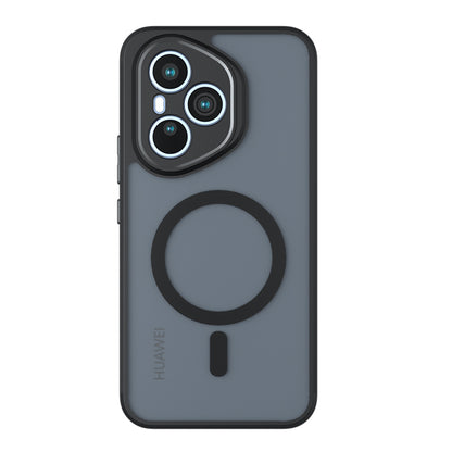 Husa MagSafe pentru Honor 400 Pro, Techsuit, PureFrost, Neagra Satinata