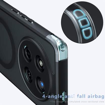 Husa MagSafe pentru Honor 400 Pro, Techsuit, PureFrost, Neagra Satinata
