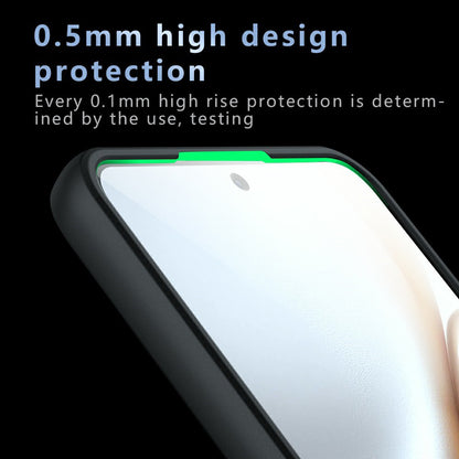 Husa MagSafe pentru Honor 400 Smart 4G / X7d 4G / 400 Smart 5G, Techsuit, PureFrost, Neagra Satinata