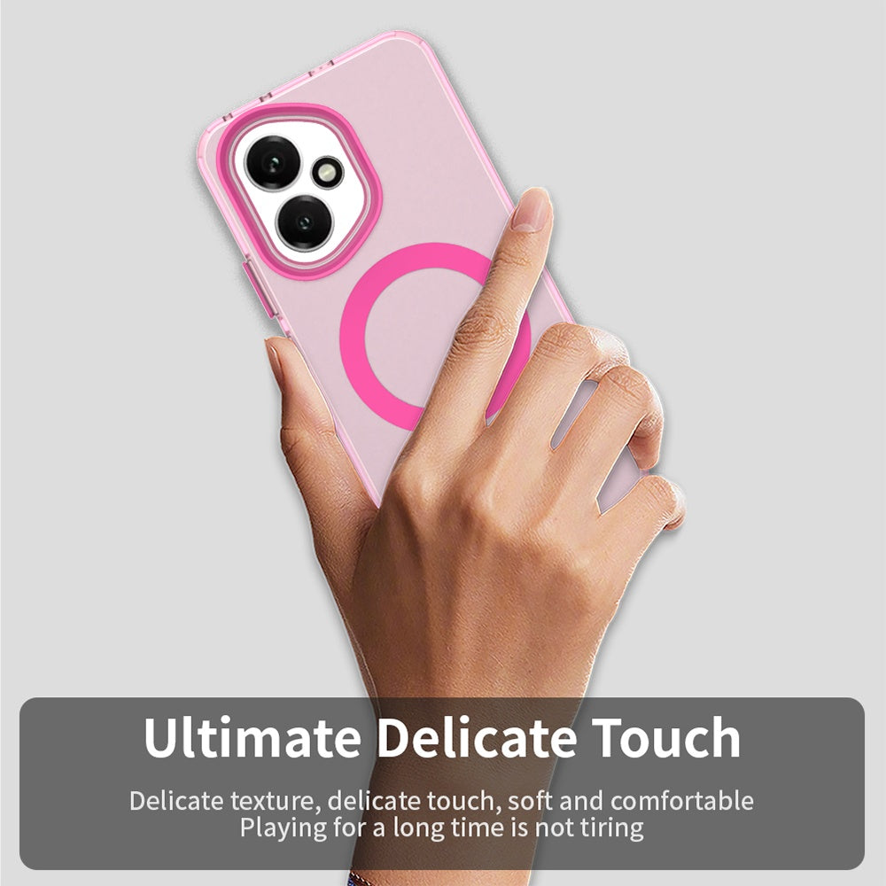 Husa MagSafe pentru Honor 400, Techsuit, CandyCase, Roz