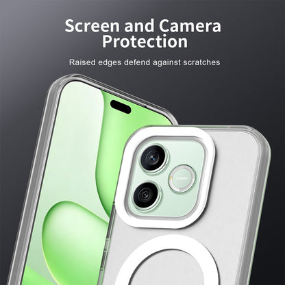 Husa MagSafe pentru Honor 600 Lite, Techsuit, CandyCase, Alba